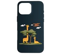 Wild Animal Tall Giraffes Reaching The Sky Cute Giraffe Case for iPhone 16 Pro Max