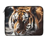 Wild Animal Tiger Laptop Sleeve 10-17 Inch - Ultra Slim Laptop Case Lightweight Neoprene Notebook Case Portable Computer Sleeve Bag