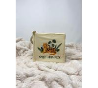 Wild Animals Baby Fabric Book with Silicone Ring