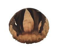 Wild Animals Elephants Shower Cap Reusable Double Layered Bath Cap Waterproof Hair Cap with Elastic Band Bathing Hat Spa Salon Shower Hat for Women Men