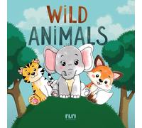 Wild Animals - Free-Form Coloring Book