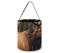 Wild Animals Halloween Tote Candy Bags Trick Or Treat Candy Bags Reusable Candy Basket With Handles Multipurpose Gifts Bag For Festival Party Gathering