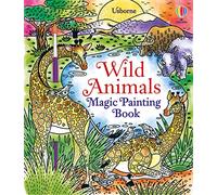 Wild Animals Magic Painting Book