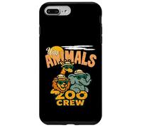 WILD ANIMALS ZOO CREW funny happy guys having a great day Case for iPhone 7 Plus/8 Plus