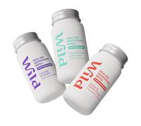 Wild Antiperspirant Roll-on Deodorant 3 Pack of Refills Variety Pack | 72hr Odour & Sweat Protection | 90% Natural Ingredients | Vegan | Honey & Cactus, Cotton & Sea Salt, Coconut & Vanilla