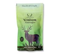 Wild Antler - Natural Venison Sausages for Dogs - Air-Dried, Grain & Gluten-Free Dog Treats, Low-Fat, High-Protein Snack for Training, Puppies & Seniors (150g)
