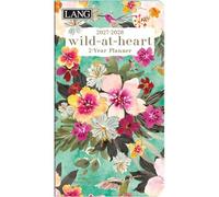 Wild At Heart 2 Year 2027 Pocket Planner, 3.63'' X 6.5'', Weekly Calendar with Wire-O Binding