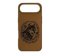 Wild at Heart Boho Wolf Nature Moon Floral Vintage Style Case for iPhone Air