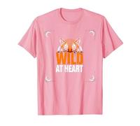 Wild at Heart: Fierce Tiger Spirit for Adventure Seekers T-Shirt, Men, Pink, S