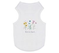 'Wild at heart flowers ' Pet Dog/Cat T-Shirt (PT00106157)