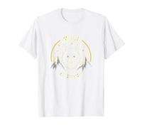 Wild at Heart: Wolf Spirit Mountain Adventure T-Shirt, Men, White, L