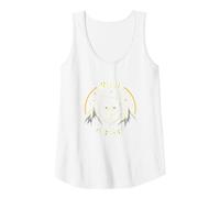 Wild at Heart: Wolf Spirit Mountain Adventure Tank Top, Women, White, XXL