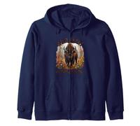 Wild At Heart Wyoming Strong Zip Hoodie