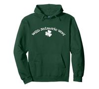 Wild Atlantic Way Ireland Shamrock Pullover Hoodie