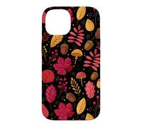 Wild Autumn Fall Floral Acorn Mushroom Cozy Season Cute Case for iPhone 14