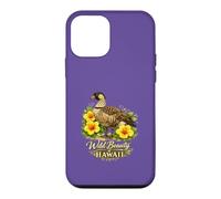 Wild Beauty Hawaiian Goose And Golden Hibiscus Case for iPhone 12 mini