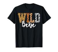 Wild Bebe Animal Pattern Mother Earth Day T-Shirt