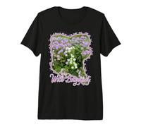 Wild Bergamot Flowers Photo Premium T-Shirt