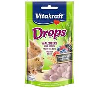 WILD BERRY Rabbit Guinea Pig Hamster Treats 75g ect Mini Drops No Added Sugar x1 Pack