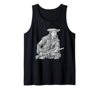 Wild Bill Hickok Vintage Illustration Tank Top