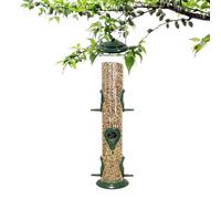 Wild Bird Feeder - Hanging Station for Bird Feeders | Small, Squirrel Proof, Weatherproof Bird Watching Accessories, Bird Feeder for Patio, Garden, Outdoor
