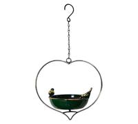 Wild Bird Feeders Heart Decoration Rustproof Cast Iron