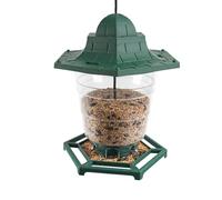 Wild Bird Feeding Station - Hummingbird Attractor ABS Leakproof | Bird Accessories, Garden, Patio, Deck, Balcony, Railing, H Bird Watching View