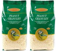 Wild Bird Peanut Granules 1kg (Pack of 2)