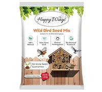 Wild Bird Seed Mix Bird Food, No Mess Feeding, No Grow Birdseed, 1.8 Kg