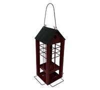 Wild Bird - Squirrel Proof Outdoor Hanging | with 4 Drainage Holes and Waterproof Cover | Feeding Station for Hummingbirds,
