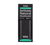 Wild Men's Black Case and Fresh Cotton and Sea Salt Deodorant Refill