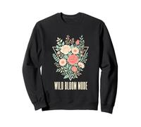 Wild Bloom Mode Floral Triangle Sweatshirt