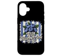 Wild Blueberries Tiny But Mighty Vibe Case for iPhone 16