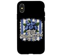 Wild Blueberries Tiny But Mighty Vibe Case for iPhone X/XS