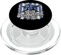 Wild Blueberries Tiny But Mighty Vibe PopSockets PopGrip for MagSafe