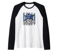 Wild Blueberries Tiny But Mighty Vibe Raglan Baseball Tee