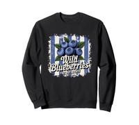 Wild Blueberries Tiny But Mighty Vibe Sweatshirt