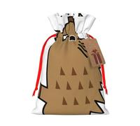 Wild boar animation Gift Bag with Handles and tag, Perfect for Christmas, Birthday, Wedding or Daily Gift - (S)
