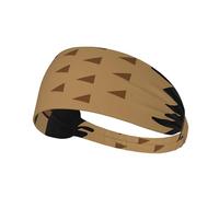 Wild Boar Animation Printing Full-Print Elastic Exercise Headband, Adjustable Fit Great For Yoga,Hikingâ€‹ Exercise Headband