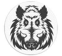 Wild Boar Head 1000 Pieces Dope Jigsaw Puzzles Stress Reliever Family Game Colourful Gifts for Adults 1000pcs (67.5x67.5cm)