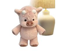 Wild Boar Plush Toy, 45cm Running Calf Soft Toy, Cow Stuffed Animal, Cute Plush Collectible Doll Short Plushs Cute And Soft So Comfortable To Hug Bring Warmth And Joy For Boys Girls Nursery Bedroom