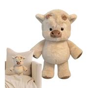 Wild Boar Plush Toy, 45cm Running Calf Soft Toy, Cow Stuffed Animal, Cute Plush Collectible Doll Short Plushs Cute And Soft So Comfortable To Hug Bring Warmth And Joy For Boys Girls Nursery Bedroom