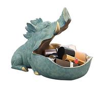 Wild Boar Sculpture, Decorative Animal Key Bowl with Open Mouth, Snack Holder and Storage for Sweets, Perfect for Home, Porch, or Office Decor