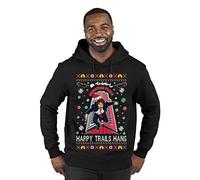 Wild Bobby Nakatomi Plaza Christmas Party 1988 Classic McClane Die Hard Ugly Christmas Sweater Crewneck Sweatshirt, Hoodie Black Hans, XL
