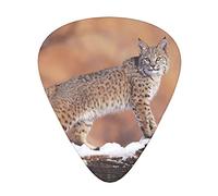 Wild bobcat 12 Pack Guitar Picks Guitar Plectrums for Electric Acoustic Bass Guitarï¼ˆSpec 0.46 0.71 0.96mmï¼‰