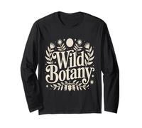 Wild Botany Botanical Plants Nature Long Sleeve T-Shirt