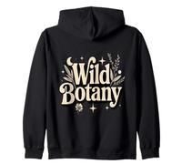 Wild Botany Botanical Plants Nature Zip Hoodie