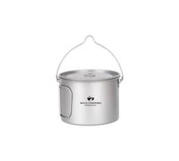 Wild Camping International titanium 900ml hanging cooking pot