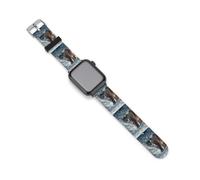 Wild Canada Lynx Big Cat Animal Silicone Watch Band Replacement Watch Straps Adjustable Sport Wristband for Women Men 38mm/40mm
