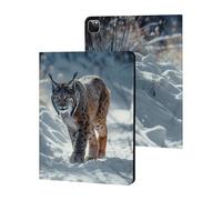 Wild Canada Lynx Big Cat Animal Tablet Case Slim Stand Protective Case Cover Tablet Cover Tablet Sleeve